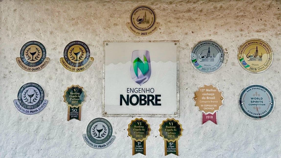 Mural de Prêmios do Engenho Nobre